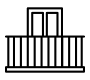 Перила балконні